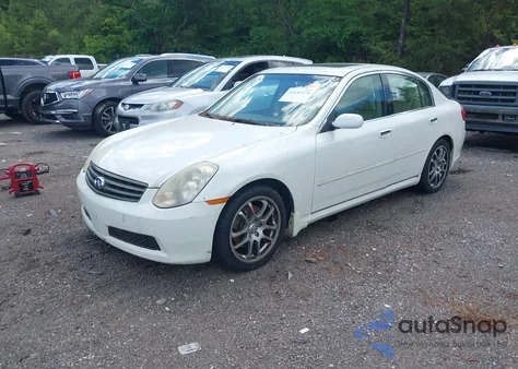 2006 Infiniti G35 из США, поврежденный, VIN JNKCV51E16M518656
